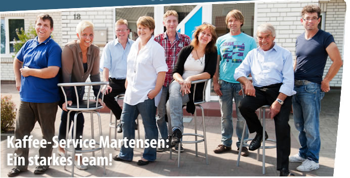 Das Team Kaffee-Service Martensen Heide